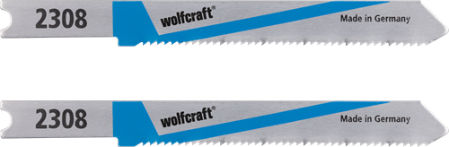 Load image into Gallery viewer, Wolfcraft decoupeerzaagblad | hss | l=70mm | u-schaft | 2 stuks - 2308000
