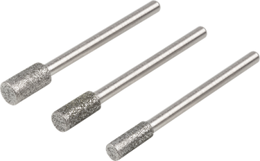 Wolfcraft diamantslijpstift-set | cilindervormig | 3-delig | 1 set - 5987000