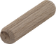 Wolfcraft gegroefde houten deuvels | buche | ø10 x 40mm | 30 stuks - 2910000