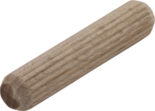 Wolfcraft gegroefde houten deuvels | buche | ø8 x 40mm | 150 stuks - 2907000
