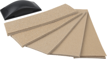 Wolfcraft hand schuurset | 51-delig | 1 set - 2898000
