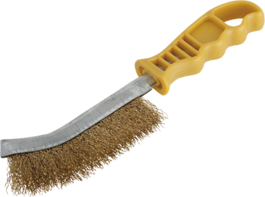 Wolfcraft handdraadborstel | messing | 265mm | 1 stuk - 2716000