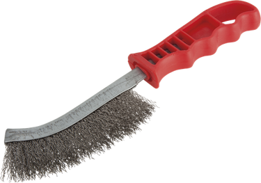 Wolfcraft handdraadborstel | rvs | 265mm | 1 stuk - 2717000
