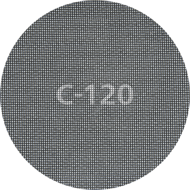 Wolfcraft - zelfhechtend slijprooster voor gipsplaten - 180mm - korrel 120 - 5 stuks - schuurpapier - 5615000