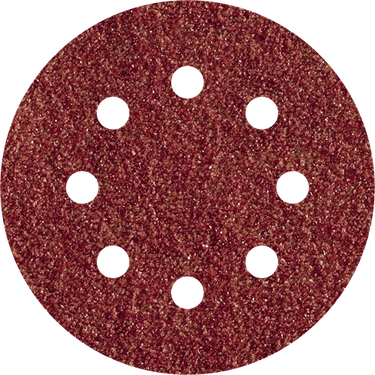 Wolfcraft hechtschuurschijven | k120 | geperforeerd | ø125mm | 5 stuks - 2251000