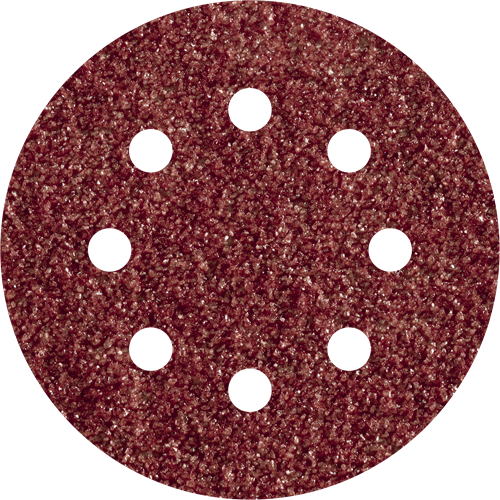 Load image into Gallery viewer, Wolfcraft hechtschuurschijven | korund | k80 | geperforeerd | ø125mm | 5 stuks - 2070000
