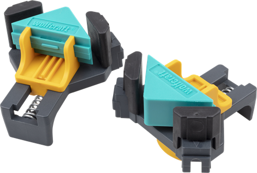 Wolfcraft - hoekklem 2 stuks - 2 hoekklemmen - 3051000