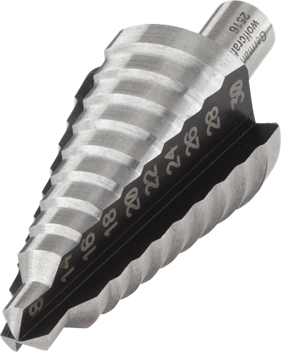 Wolfcraft hss-getrapte boor | 10mm | ø8-30mm | 1 stuk - 2516000