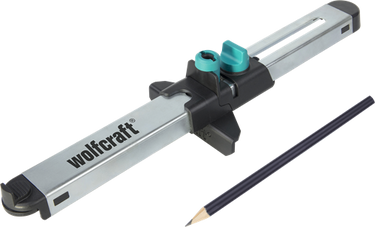 Wolfcraft - laminaat inpasser voor vloeren aftekenen langs wanden 235 mm - 6952000