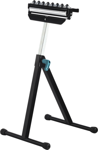 Wolfcraft - opvouwbare zaagbok - schraag - onderstel afkortzaag - 50 kg 63-100 cm - universele rolbok - 6102300 - 10 jaar garantie