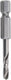 Wolfcraft spiraalboor | hss geslepen | 6-kant | ø3,0 x 47mm | 1 stuk - 7257000