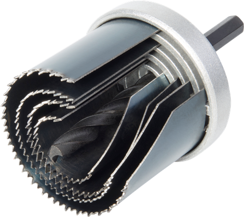 Load image into Gallery viewer, Wolfcraft standard-gatzaag set | ø25, 35, 43, 53mm | 1 set - 8917000
