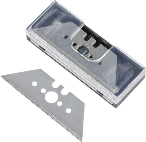 Load image into Gallery viewer, Wolfcraft trapezium-messen | in box | 0,65 x 61mm | 5 stuks - 4187000
