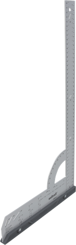 Wolfcraft - winkelhaak - 500mm - blokhaak - schrijfhaak - metaal - 5206000