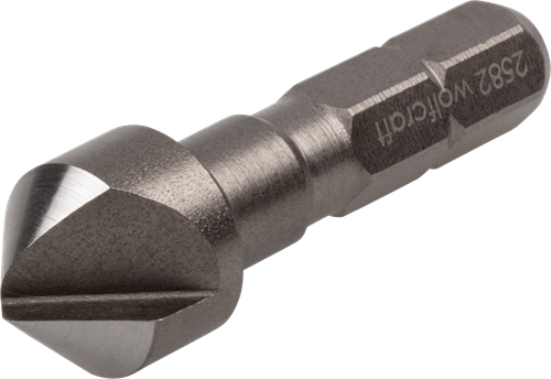 Wolfcraft verzinkboor | ws | 6-kant | ø10mm | 1 stuk - 2582000