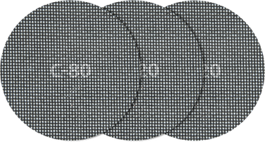 Wolfcraft zelfklevend stramien | silic.carbid | ø125mm | 5 stuks - 8464000