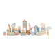Little dutch safari friends bouwblokken in ton fsc