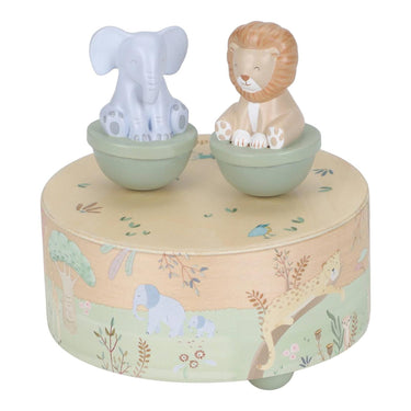 Little dutch safari friends houten muziekdoosje fsc