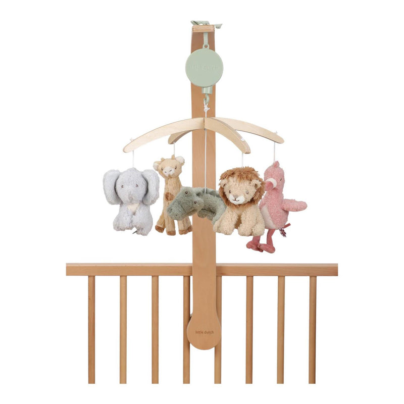 Load image into Gallery viewer, Little dutch safari friends muziekmobiel hout fsc
