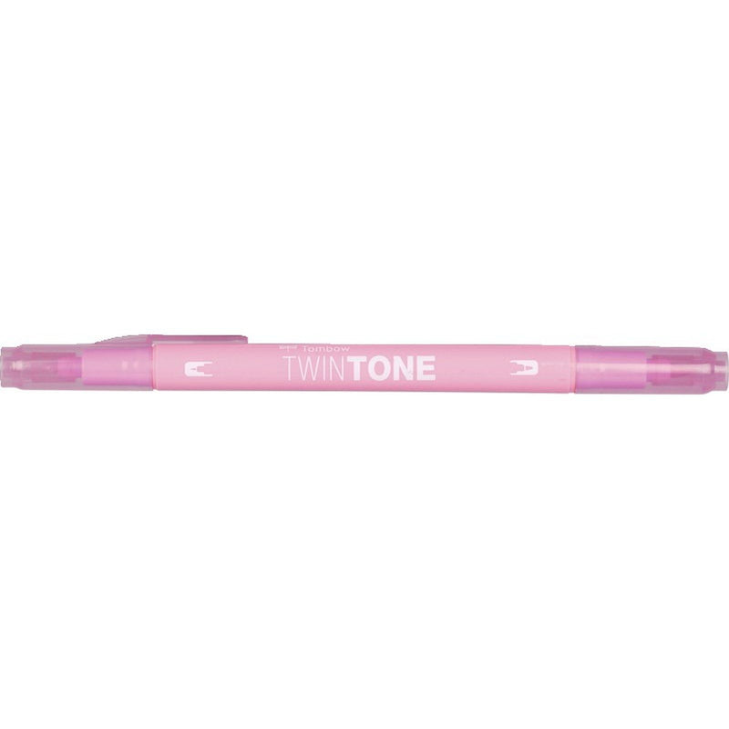 Load image into Gallery viewer, Tombow • twintone dual-tip brushpen pale rose
