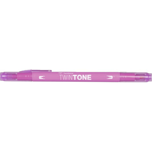 Tombow • twintone dual-tip brushpen princess pink