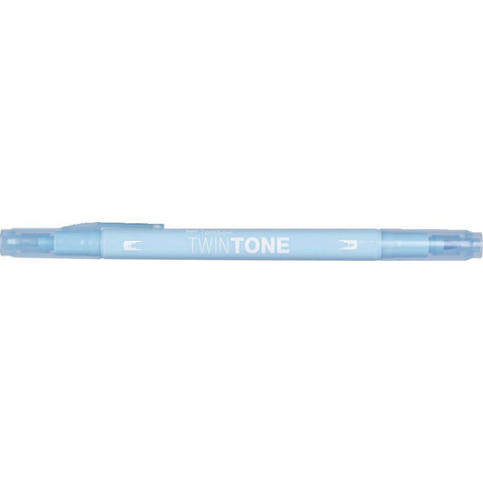 Tombow • twintone dual-tip brushpen sky blue