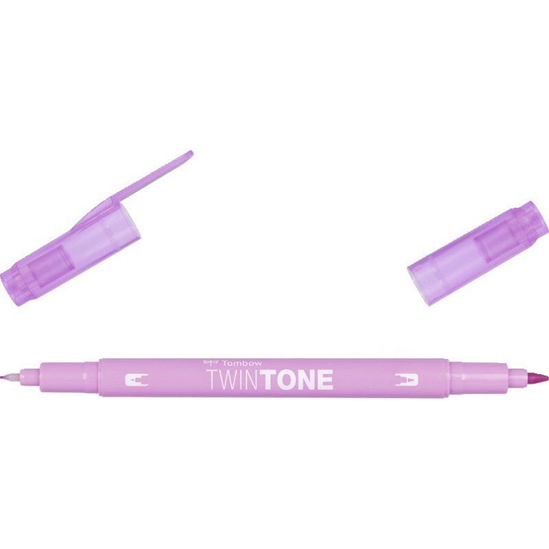 Load image into Gallery viewer, Tombow • twintone dual-tip brushpen candy pink
