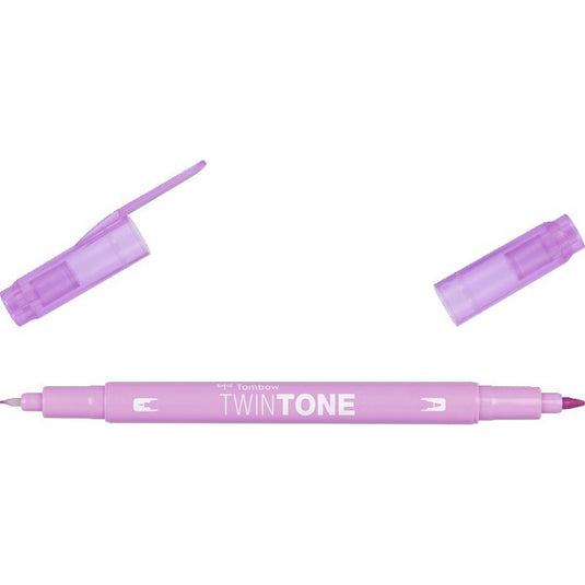 Tombow • twintone dual-tip brushpen candy pink