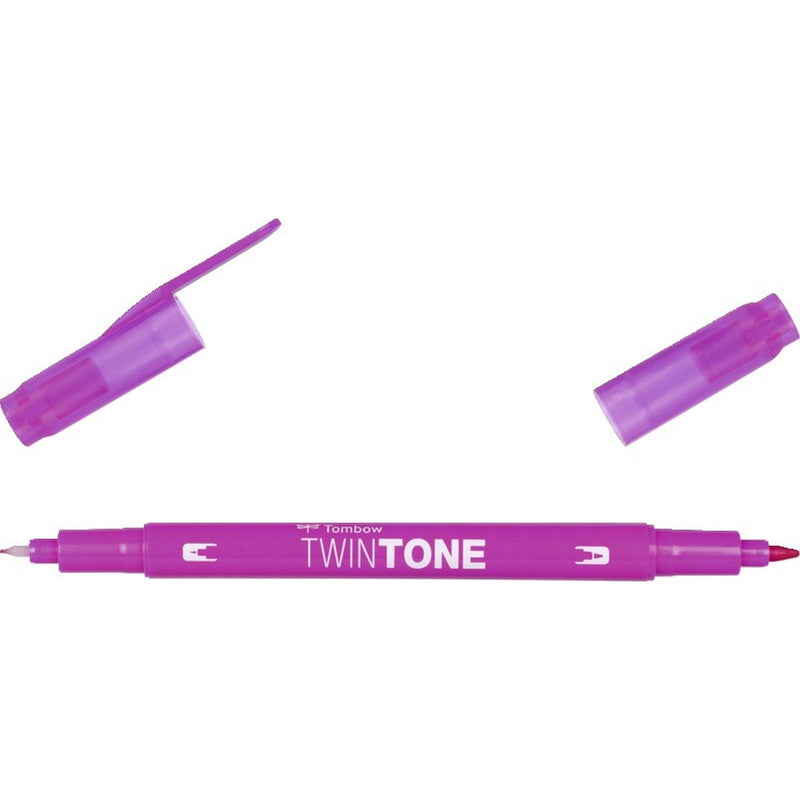 Load image into Gallery viewer, Tombow • twintone dual-tip brushpen fuchsia pink
