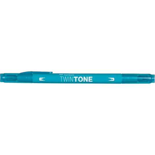 Tombow • twintone dual-tip brushpen emerald green