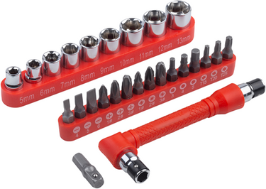 Meister bits- en doppenset 26dlg - wu3385600