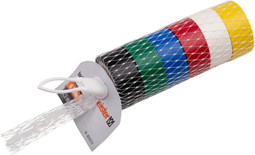 Load image into Gallery viewer, Meister isolatietape 3,3m 6-delig - wu8632010
