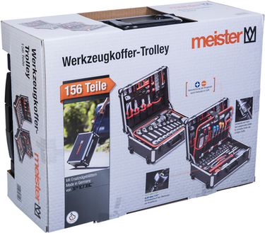 Meister gereedschapstrolley 156st w - wu8971440