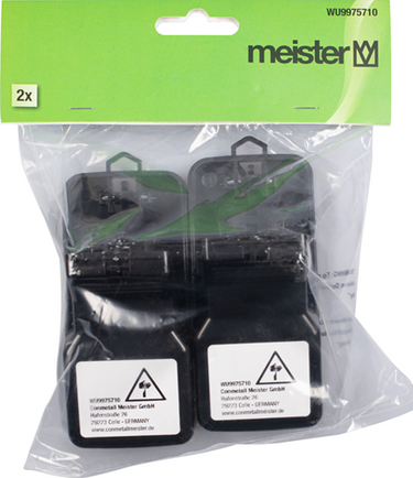 Meister muizenval kunststof 2st - wu9975710