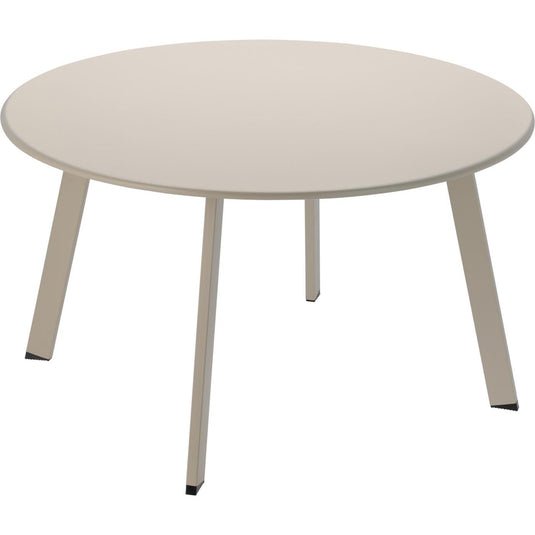Bijzettafel ã˜70xh40cm mat beige