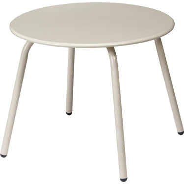 Home styling tafel beige ã¸50xh40cm tafel beige ã¸50xh40cm