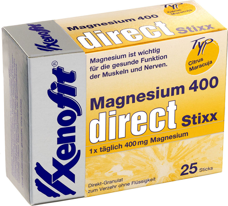 Load image into Gallery viewer, Xenofit magnesium 400 direct stixx 25x2,5g
