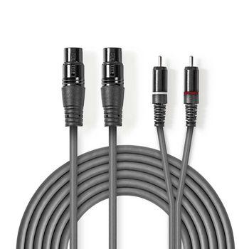 Load image into Gallery viewer, Nedis xlr audiokabel
