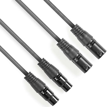 Nedis xlr kabel - stereo - gebalanceerd