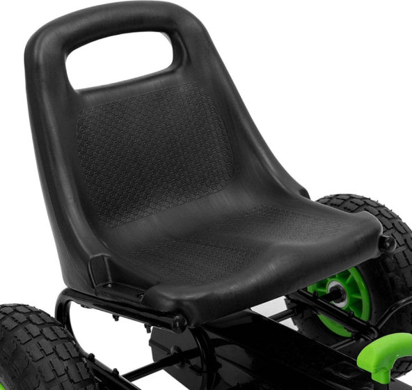 Load image into Gallery viewer, Xootz Viper Go Kart Skelter Junior Zwart Groen
