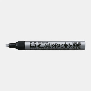 Sakura • pen-touch kalligrafie pen medium zilver