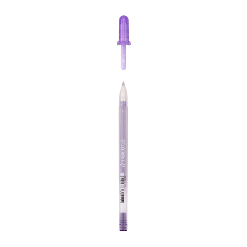 Load image into Gallery viewer, Sakura • gelly roll silver shadow paars
