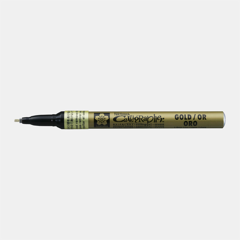Load image into Gallery viewer, Sakura • pen-touch kalligrafie pen fijn goud
