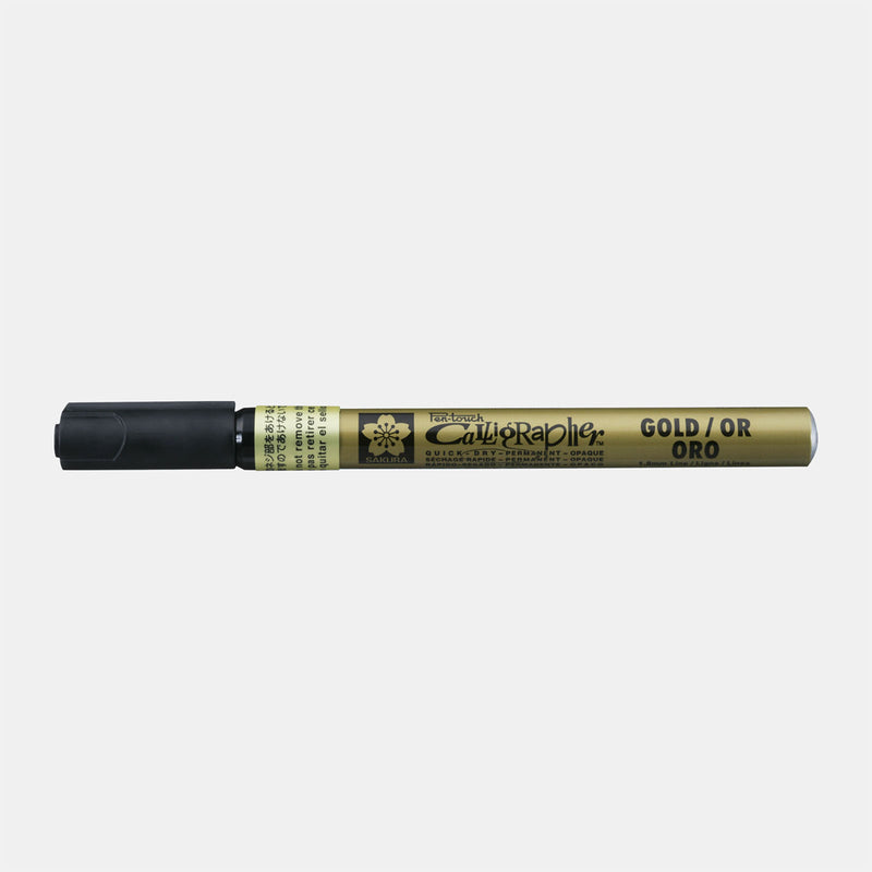 Load image into Gallery viewer, Sakura • pen-touch kalligrafie pen fijn goud
