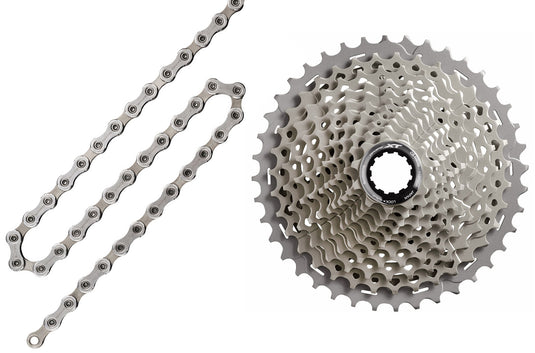 Shimano xt 11-speed wear and tear set cn-hg701+cs-m8000 11-40