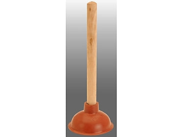 Ultra clean gootsteenontstopper 40x13,5cm met houten steel