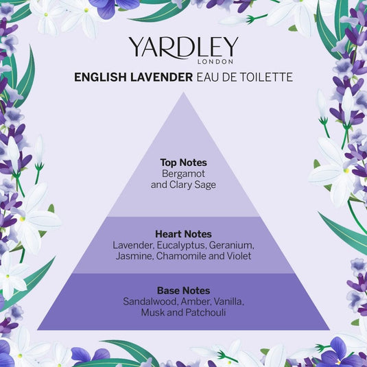 Yardley london english lavender eau de toilette 125ml