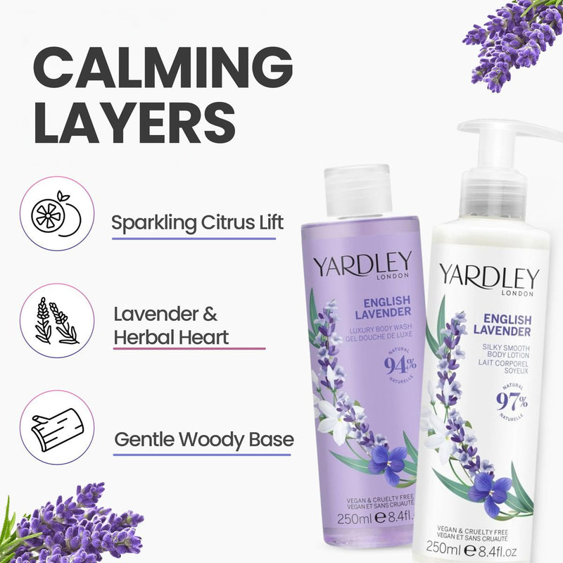 Load image into Gallery viewer, Yardley london yarley london english lavender body wash body lotion collection
