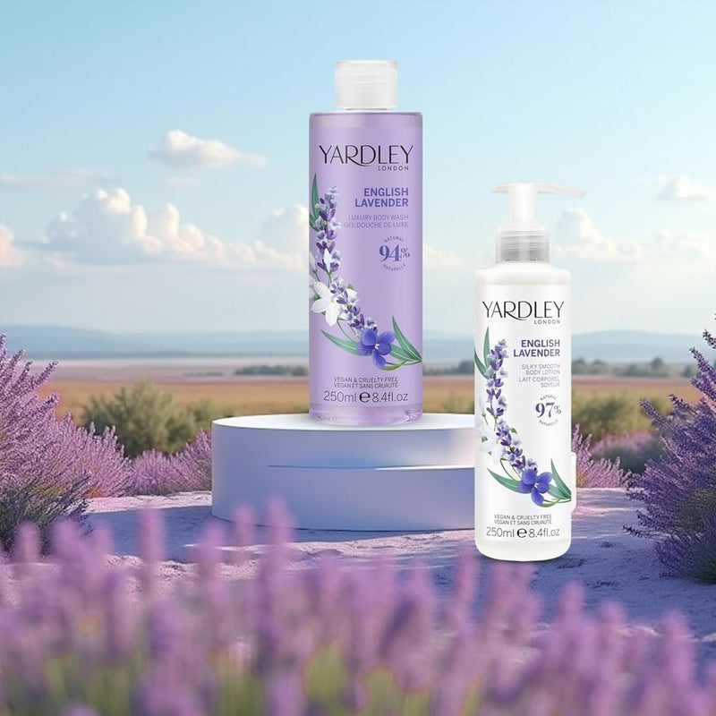 Load image into Gallery viewer, Yardley london yarley london english lavender body wash body lotion collection
