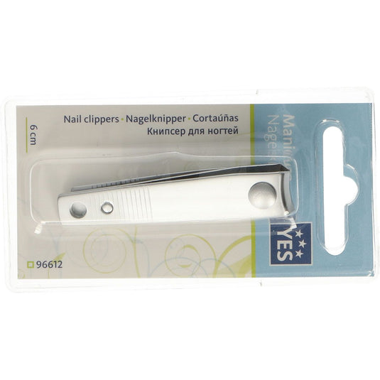 Yes nagelknipper zilver 5,7cm